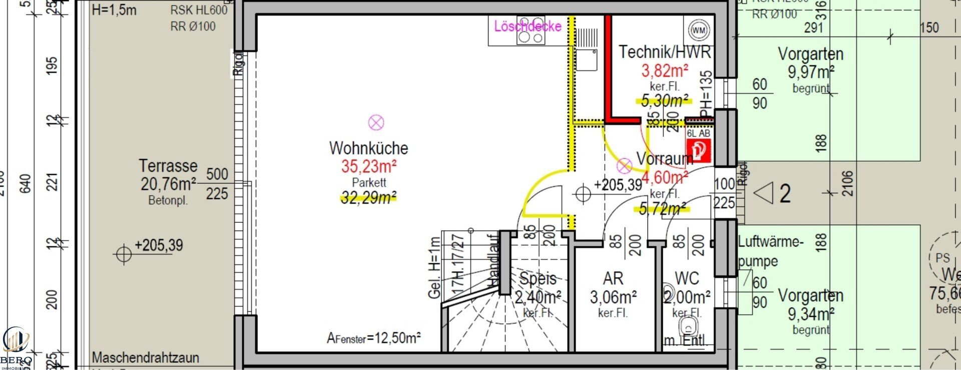 Reihenmittelhaus zum Kauf 399.000 € 5,5 Zimmer 119,6 m²<br/>Wohnfläche 166,3 m²<br/>Grundstück Hainburg an der Donau 2410