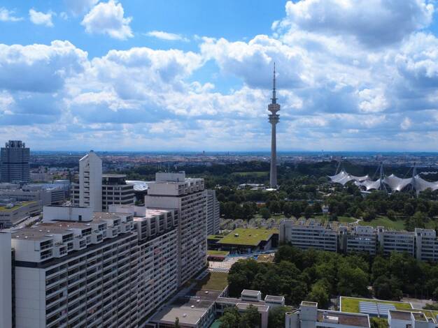 Penthouse zum Kauf 1.544.800 € 4 Zimmer 130 m² 19. Geschoss Milbertshofen-Am Hart München 80809