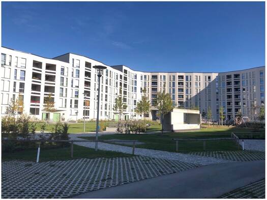 Studio zur Miete 673 € 1 Zimmer 33,6 m² EG frei ab sofort Carl-Wery-Straße 68a Ramersdorf-Perlach München 81739