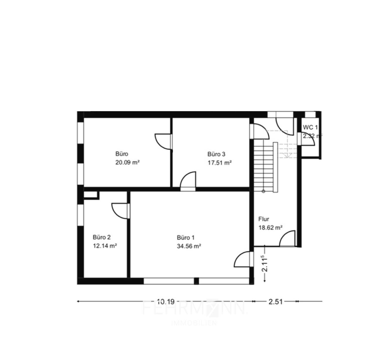 Laden zur Miete 10,27 € 4 Zimmer 34,6 m²<br/>Verkaufsfläche Lingen Lingen 49809