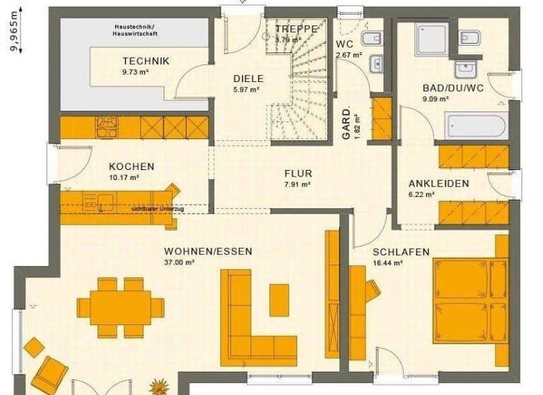 Einfamilienhaus zum Kauf 519.724 € 6 Zimmer 210 m² 763 m² Grundstück Mägerkingen Trochtelfingen 72818