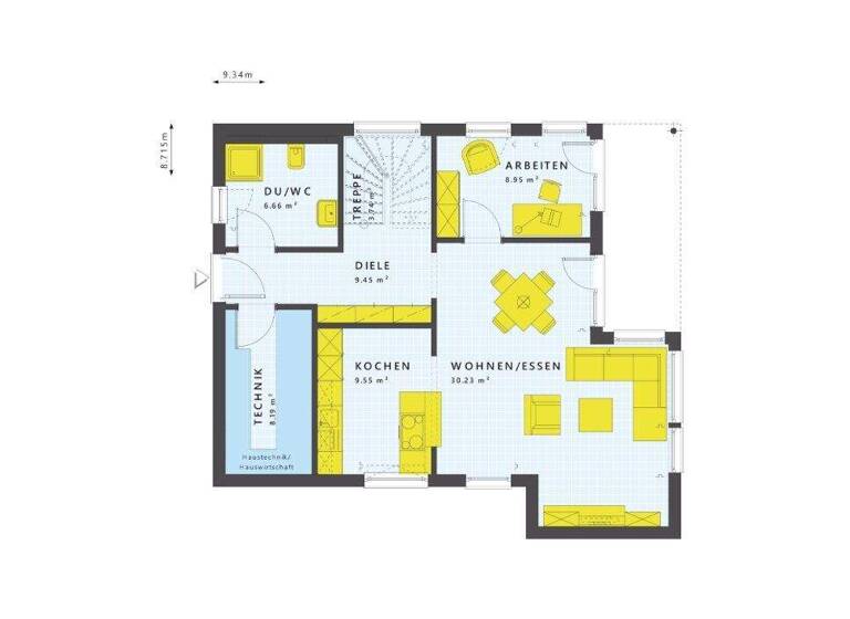 Einfamilienhaus zum Kauf provisionsfrei 586.435 € 5 Zimmer 136 m² 640 m² Grundstück Wilferdingen Remchingen 75196