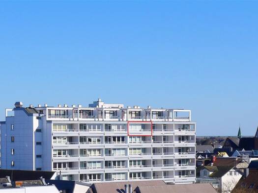 Wohnung zum Kauf 449.000 € 2 Zimmer 53 m² 5. Geschoss Paulstraße 2 Westerland Sylt 25980