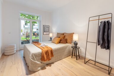 Terrassenwohnung zum Kauf provisionsfrei 649.000 € 2 Zimmer 62,8 m² EG frei ab sofort Preystraße 22 Winterhude Hamburg 22303