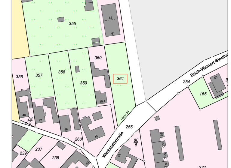 Grundstück zum Kauf 50.000 € 1.092 m² Grundstück Werkstattstraße Naundorf Teuchern 06682