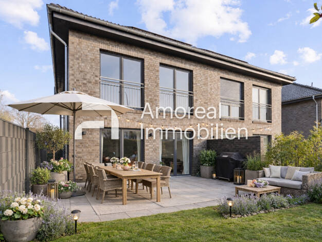 Doppelhaushälfte zum Kauf 695.000 € 4 Zimmer 140,5 m² 240 m² Grundstück Glashütte Norderstedt 22851