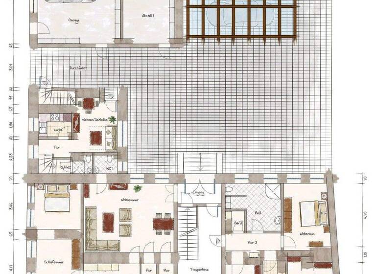 Mehrfamilienhaus zum Kauf 549.000 € 30 Zimmer 650 m² 697 m² Grundstück Allstedt 06542