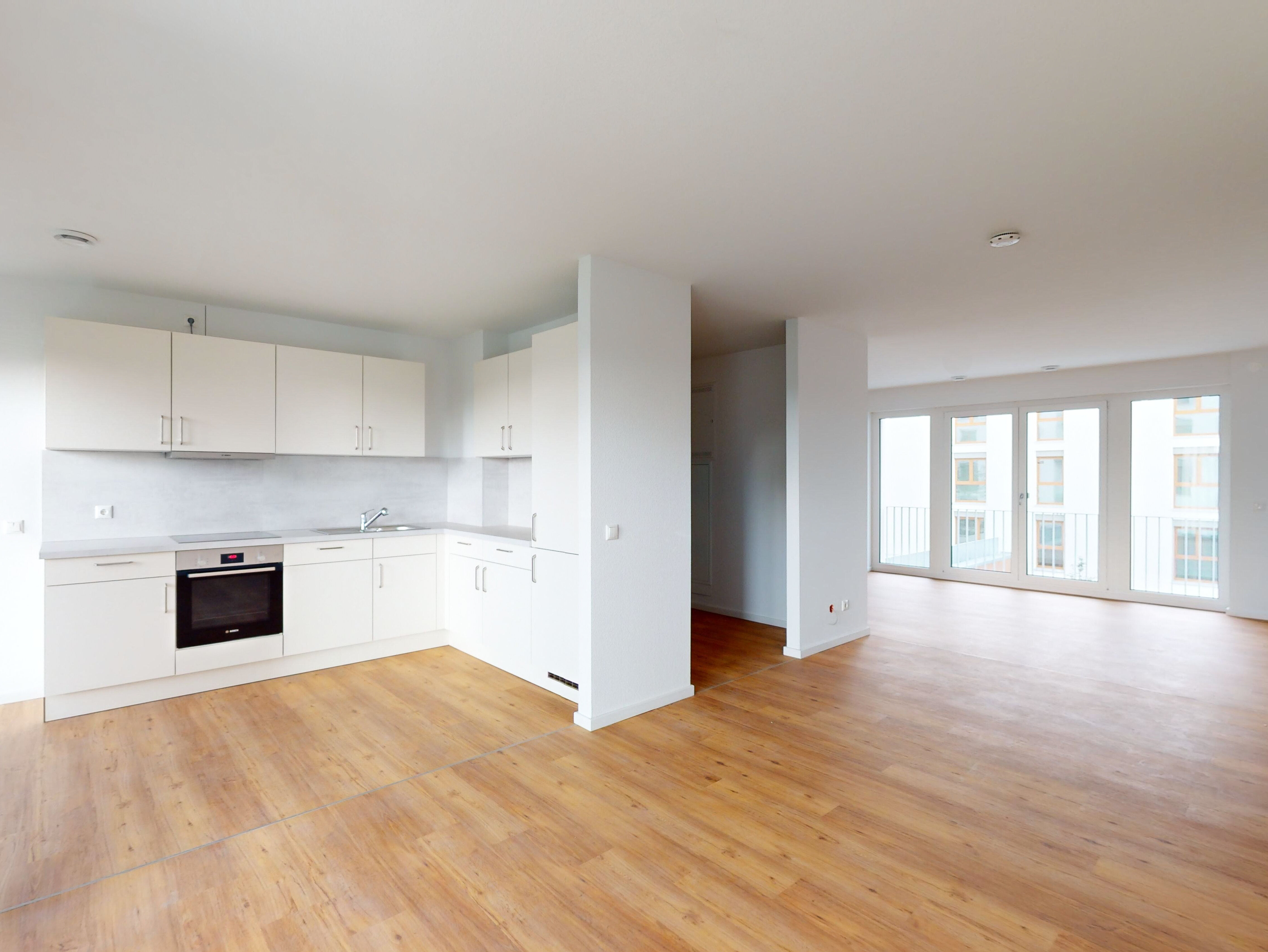 Wohnung zur Miete 1.515 € 3 Zimmer 100,2 m²<br/>Wohnfläche 4.<br/>Geschoss Auwaldstraße 90c Landwasser Freiburg im Breisgau 79110