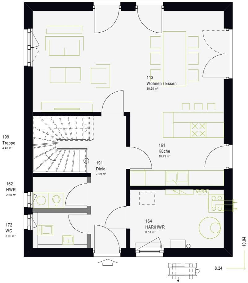 Einfamilienhaus zum Kauf 404.750 € 4 Zimmer 134 m²<br/>Wohnfläche 489 m²<br/>Grundstück ab sofort<br/>Verfügbarkeit Osterfeld Lünen 44532