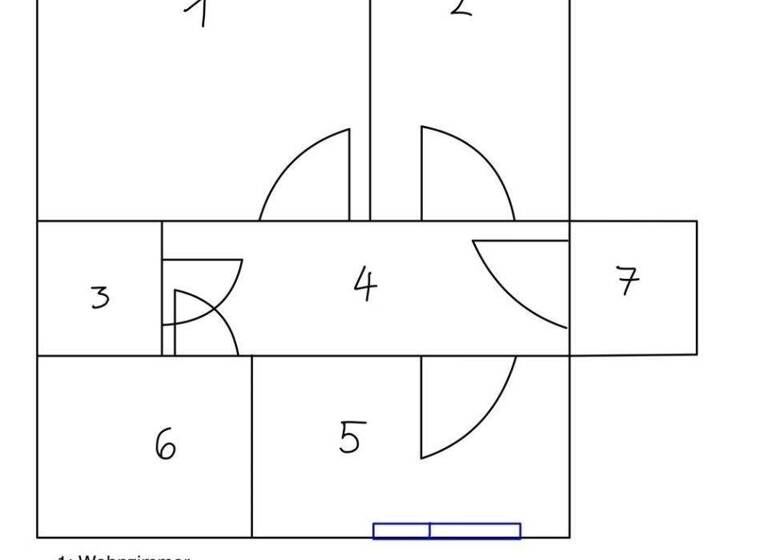 Wohnung zur Miete 420 € 1,5 Zimmer 36 m² EG frei ab sofort Krugstr.22 St Johannis Nürnberg 90419