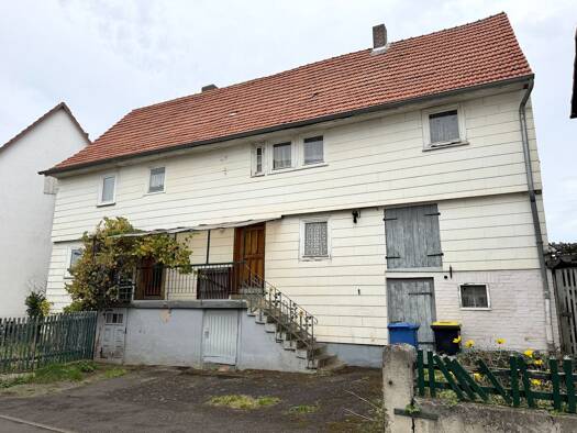 Einfamilienhaus zum Kauf 75.000 € 9 Zimmer 150 m² 504 m² Grundstück frei ab sofort Holzhausen Homberg (Efze) 34576