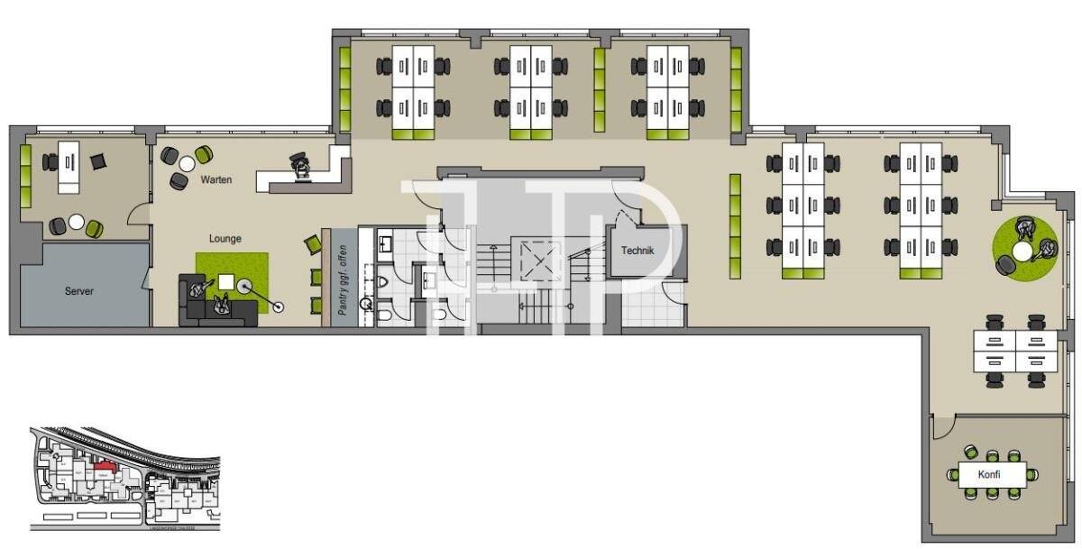 Bürofläche zur Miete 14,50 € 9.023 m²<br/>Bürofläche ab 160 m²<br/>Teilbarkeit Fuhlsbüttel Hamburg 22335