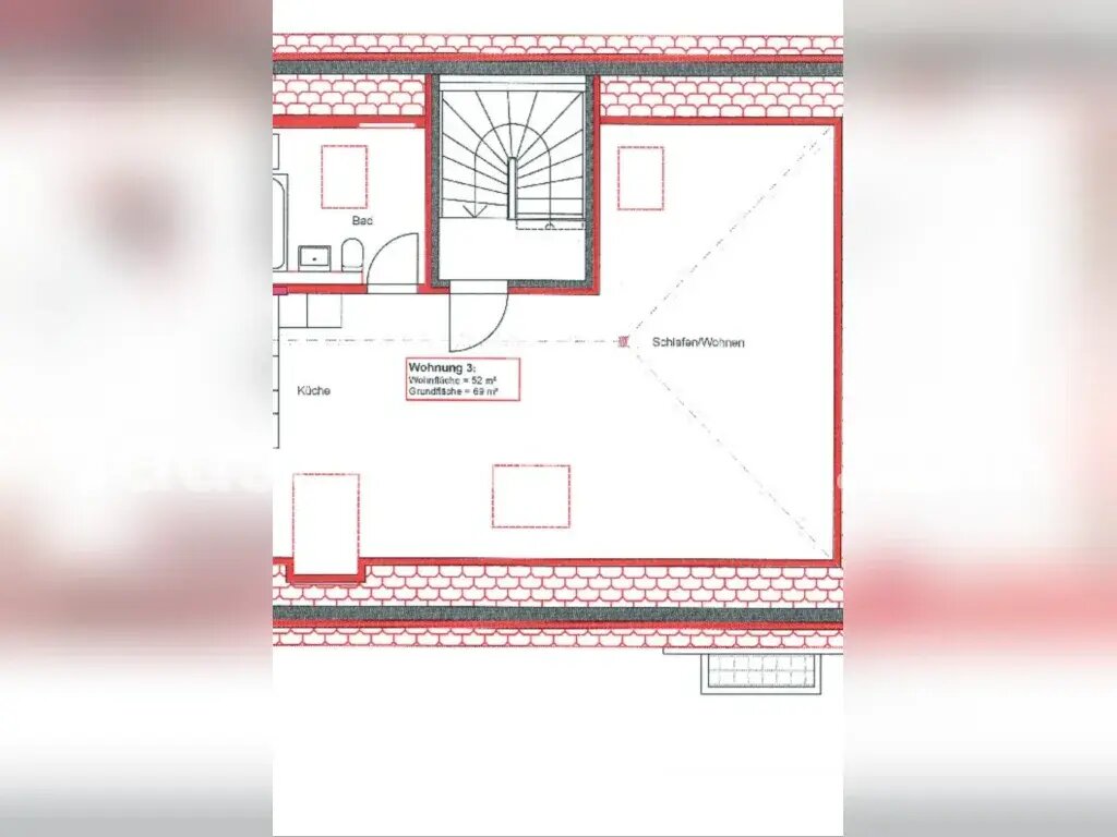 Wohnung zur Miete Tauschwohnung 700 € 1 Zimmer 64 m²<br/>Wohnfläche Nördliche Innenstadt Potsdam 14467