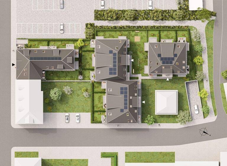 Wohnung zum Kauf - Erstbezug provisionsfrei 446.737 € 3 Zimmer 84,3 m² 2. Geschoss Rheinfelden Rheinfelden (Baden) 79618