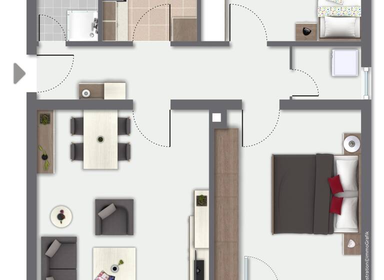 Wohnung zum Kauf 198.000 € 3 Zimmer 70 m²<br/>Wohnfläche 3.<br/>Geschoss Ronhof Fürth 90765