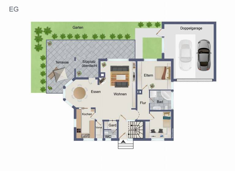 Wohnung zum Kauf 399.000 € 3,5 Zimmer 126 m² Wendlingen Wendlingen am Neckar 73240