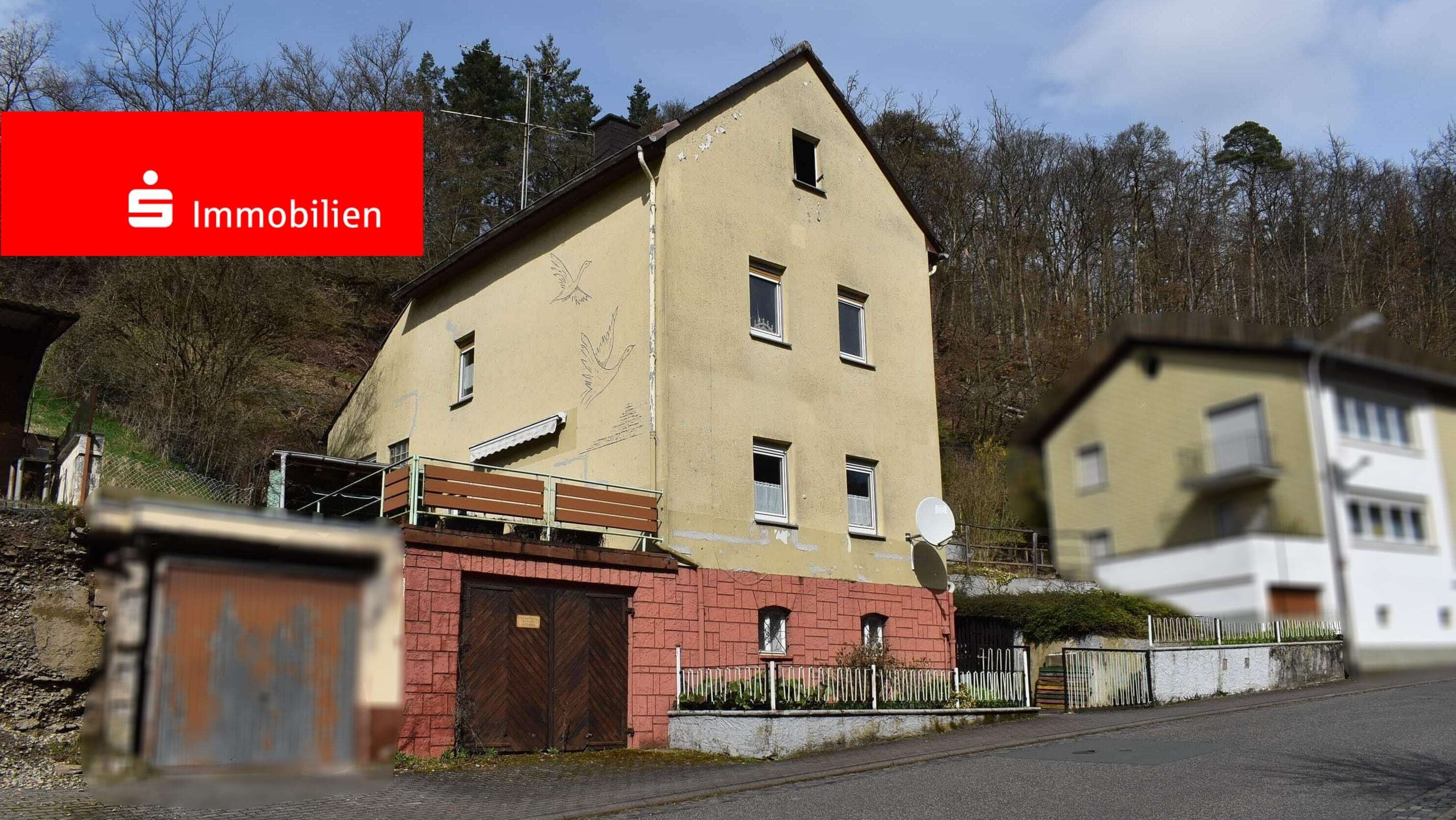 Einfamilienhaus zum Kauf 105.000 € 4 Zimmer 120 m²<br/>Wohnfläche 493 m²<br/>Grundstück Drommershausen Weilburg 35781