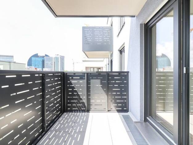 Wohnung zur Miete - Erstbezug 1.144 € 2 Zimmer 42,4 m² 5. Geschoss frei ab 16.12.2025 Karoline-Veith-Straße 35 Bockenheim Frankfurt-Bockenheim 60486