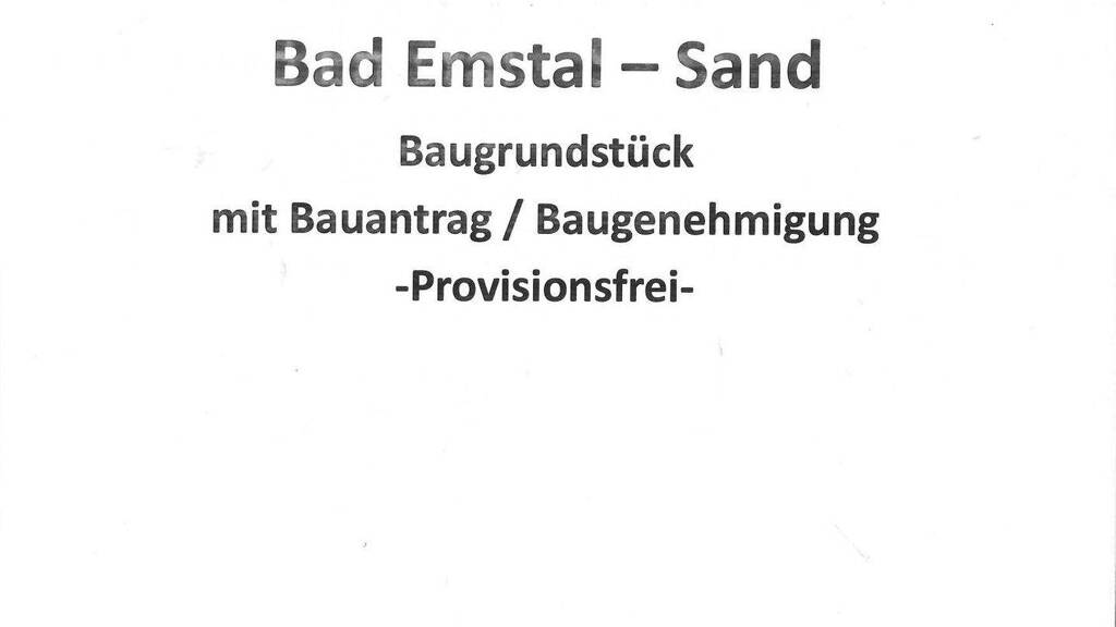 Grundstück zum Kauf provisionsfrei 63.500 € 303 m² Grundstück Sand Bad Emstal 34308