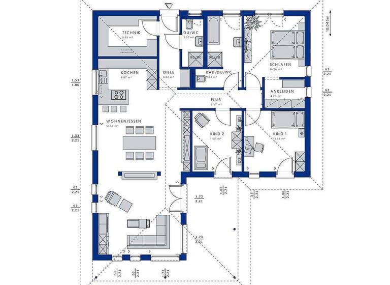 Einfamilienhaus zum Kauf 497.943 € 5 Zimmer 130 m² 415 m² Grundstück Beelen 48361