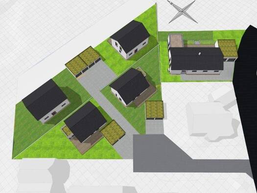 Grundstück zum Kauf provisionsfrei 175.000 € 875 m² Grundstück Baugenehmigung vorhanden frei ab sofort Im Öltschen 17 Köttmannsdorf Hirschaid 96114