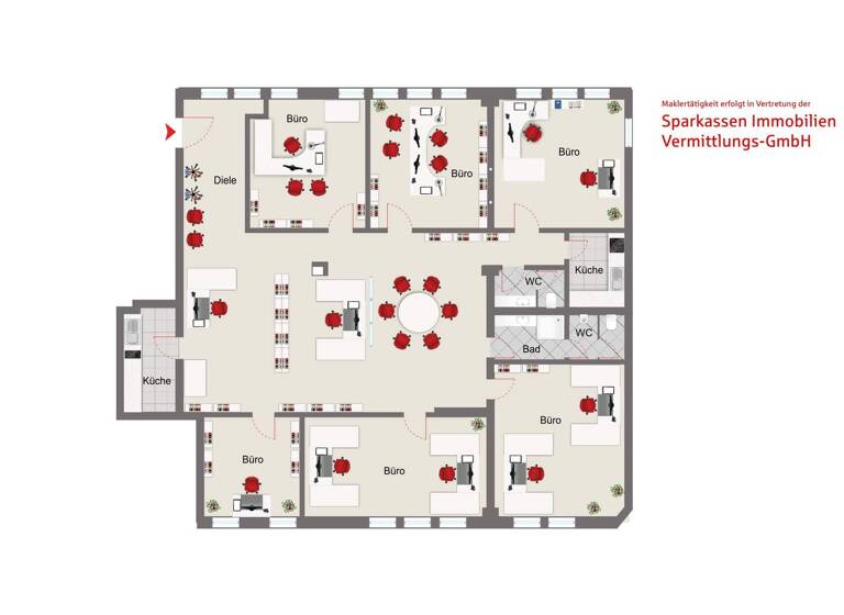 Büro zum Kauf 248.000 € 7 Zimmer Rehbühl Weiden 92637