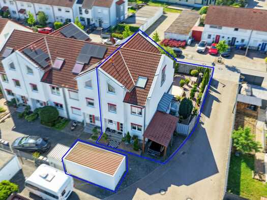 Reihenendhaus zum Kauf 629.000 € 5 Zimmer 170 m² 289 m² Grundstück Oggersheim Ludwigshafen am Rhein 67071