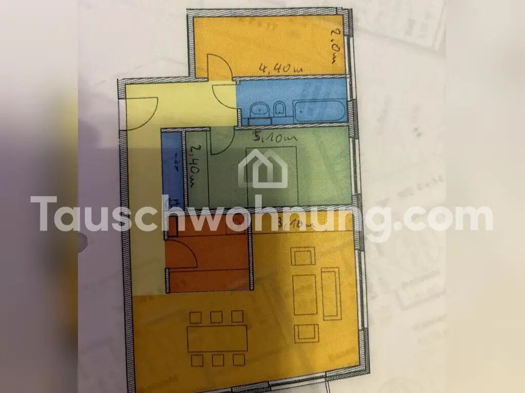 Wohnung zur Miete Tauschwohnung 648 € 3 Zimmer 76 m²<br/>Wohnfläche 4.<br/>Geschoss Teltower Vorstadt Potsdam 14473