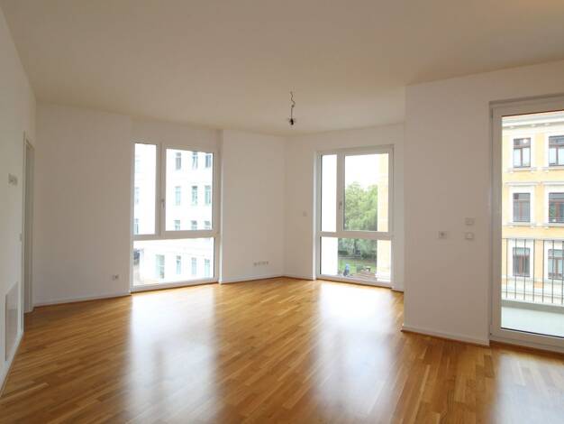 Wohnung zur Miete 809 € 2 Zimmer 49,6 m² 2. Geschoss frei ab sofort Hamburger Straße Eutritzsch Leipzig 04129