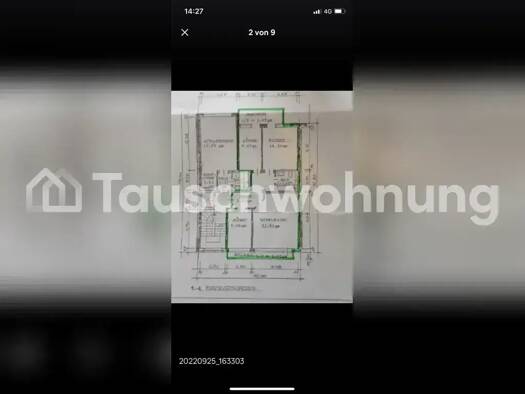 Terrassenwohnung zur Miete Tauschwohnung 770 € 3 Zimmer 74 m² 2. Geschoss Derendorf Düsseldorf 40477