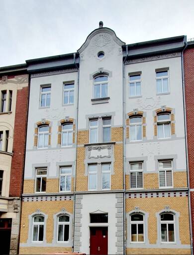 Wohnung zur Miete 745 € 2 Zimmer 54 m² 2. Geschoss frei ab sofort Fritz-Büchner-Straße 33 Johannesvorstadt Erfurt 99086