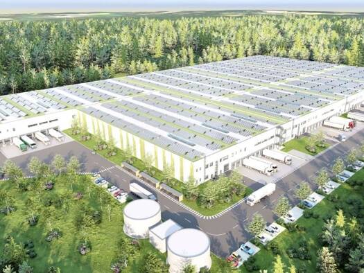 Halle/Industriefläche zur Miete provisionsfrei 59.800 m² Lagerfläche teilbar ab 12.600 m² Altdorfer Weg 3 Niemegk 14823