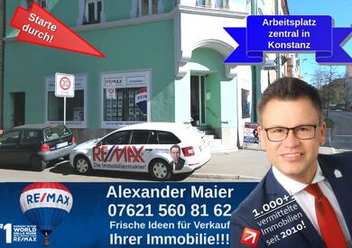 Bürofläche zur Miete 290 € 1 Zimmer 4 m² Bürofläche Petershausen Konstanz 78467