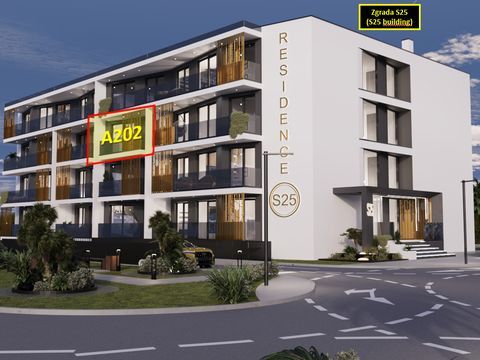 Wohnung zum Kauf 237.468 € 2 Zimmer 57 m²<br/>Wohnfläche 2.<br/>Geschoss Porec center