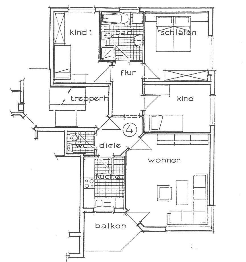 Wohnung zum Kauf 185.000 € 4 Zimmer 90 m²<br/>Wohnfläche Boxberg Boxberg 97944