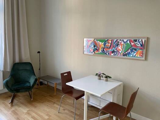 Studio zur Miete 1.050 € 1 Zimmer 26 m² Geschoss -1/4 frei ab 01.02.2026 Johnsallee 65 Rotherbaum Hamburg 20146