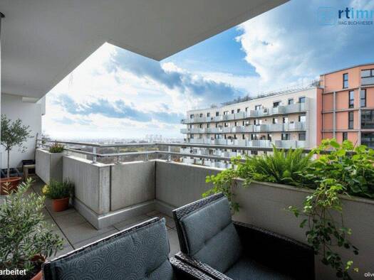 Terrassenwohnung zum Kauf - Erstbezug 475.000 € 3 Zimmer 67,6 m² 9. Geschoss frei ab 01.07.2026 Wien 1100