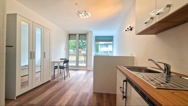 Studio zum Kauf als Kapitalanlage geeignet 135.000 € 1 Zimmer 20 m²<br/>Wohnfläche Ziegetsdorf - Königswiesen-Süd - Neuprüll Regensburg 93053