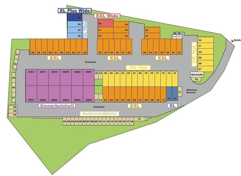 Lagerhalle zur Miete - Erstbezug provisionsfrei 199.000 € 70 m² Lagerfläche Haarlandenstraße 7 Weilersbach Villingen-Schwenningen 78052