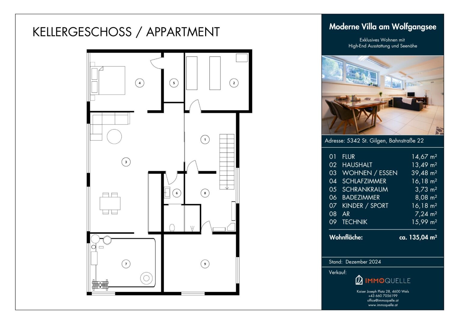 Einfamilienhaus zum Kauf 1.980.000 € 12 Zimmer 454 m²<br/>Wohnfläche 810 m²<br/>Grundstück Sankt Gilgen 5342