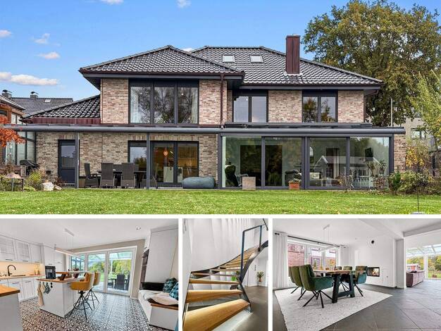 Einfamilienhaus zum Kauf 949.000 € 6 Zimmer 295 m² 1.137 m² Grundstück frei ab sofort Süderholm Heide 25746