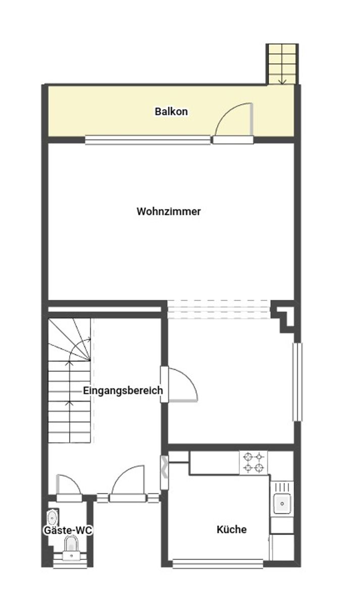 Reihenendhaus zum Kauf 349.000 € 4 Zimmer 109,2 m²<br/>Wohnfläche 489,2 m²<br/>Grundstück Oberneuland Bremen 28325