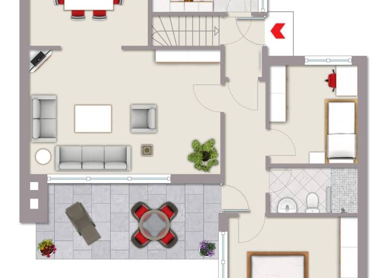 Reihenmittelhaus zum Kauf 215.000 € 4 Zimmer 80 m² 283 m² Grundstück Osternburg Oldenburg 26135