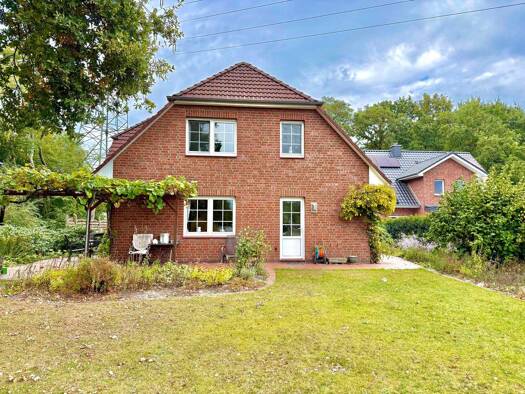 Doppelhaushälfte zum Kauf provisionsfrei 325.000 € 4 Zimmer 107,1 m² 407 m² Grundstück Hasbergen Delmenhorst 27751