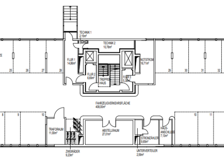 Bürofläche zur Miete provisionsfrei 8,90 € 456 m²<br/>Bürofläche ab 456 m²<br/>Teilbarkeit Oespel Dortmund 44149