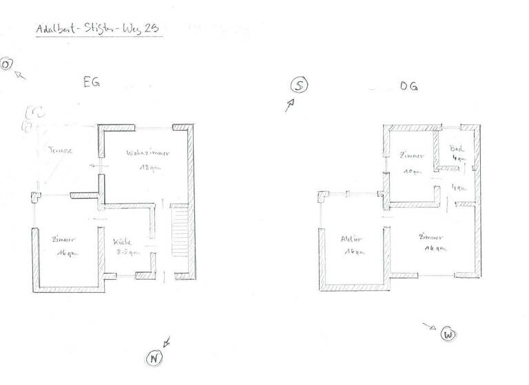 Reihenendhaus zum Kauf 358.000 € 5 Zimmer 102 m² 282 m² Grundstück Adalbert-Stifter-Weg 29 Waldkraiburg 84478