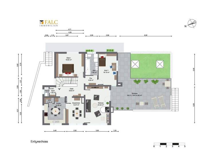 Einfamilienhaus zum Kauf 1.750.000 € 14 Zimmer 360 m² 856 m² Grundstück Durlach Karlsruhe 76227