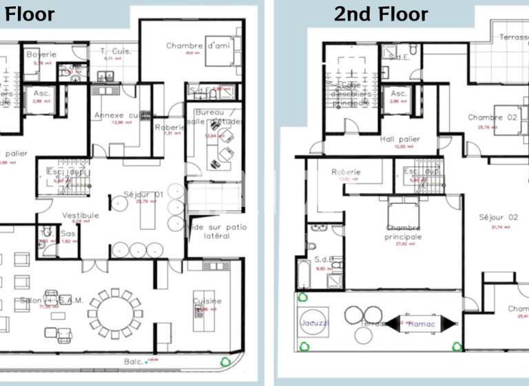 Studio zum Kauf 847.145 € 6 Zimmer 484 m² 8. Geschoss Point E, Dakar Point E 10 700