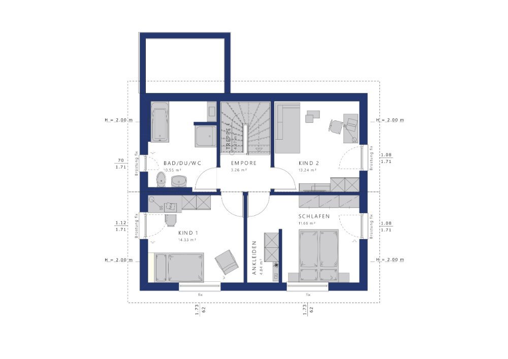 Einfamilienhaus zum Kauf provisionsfrei 297.911 € 5 Zimmer 125 m²<br/>Wohnfläche 1 m²<br/>Grundstück Kressbronn Kressbronn am Bodensee 88079