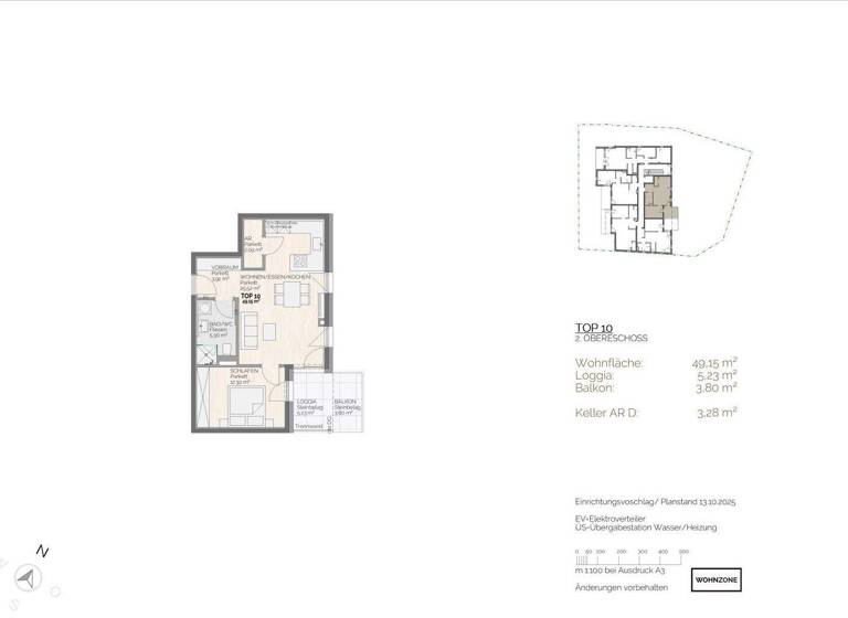 Wohnung zum Kauf - Erstbezug 486.500 € 2 Zimmer 49,2 m² 2. Geschoss Salzburg 5020